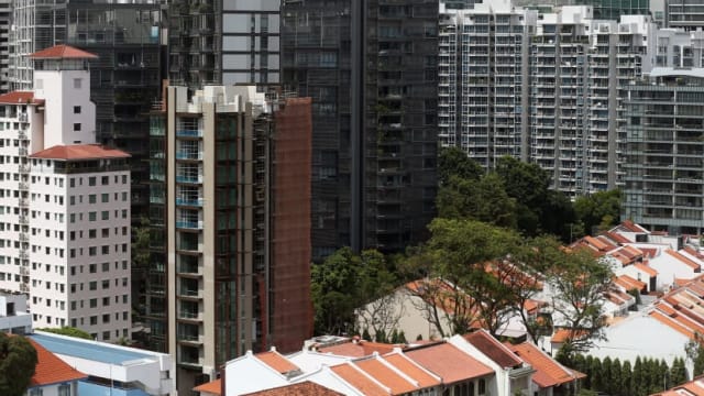 6月私宅整体转售价 年比上涨9.4%