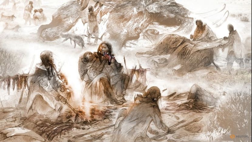 Mammoths topped the menu for North American Ice Age people Mammoths topped the menu for North American Ice Age people