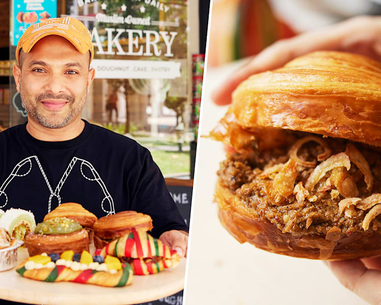 Colourful “Bacha Coffee-Inspired” Croissants From $2.50 At Muslim-Owned HDB Bakery