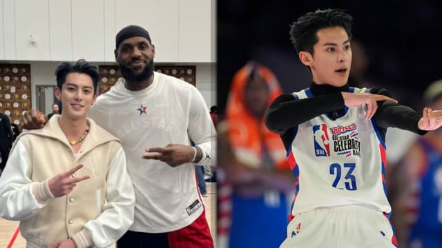 看到LeBron James秒变小迷弟　王鹤棣谈追星体验