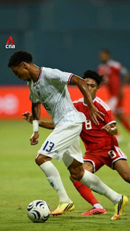 Thailand lead Singapore 2-0 in the first leg of the ASEAN Hyundai Cup semi-final