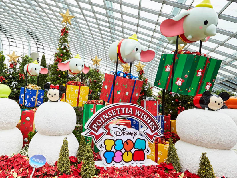 You Can Hang Out With Disney Tsum Tsum Characters At Gardens By The Bay This Festive Season