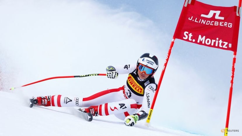 Alpine skiing-Austrian Venier bows out as a world champion ahead of Olympics