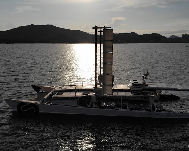Making waves: On board the world's first hydrogen-powered ship