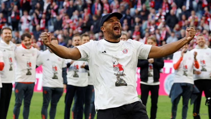 Bayern Munich win Bundesliga title with victory against VfB Stuttgart