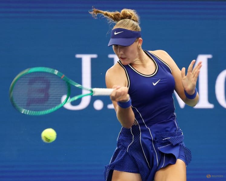 Andreeva dismantles Tjen, eases into US Open second round