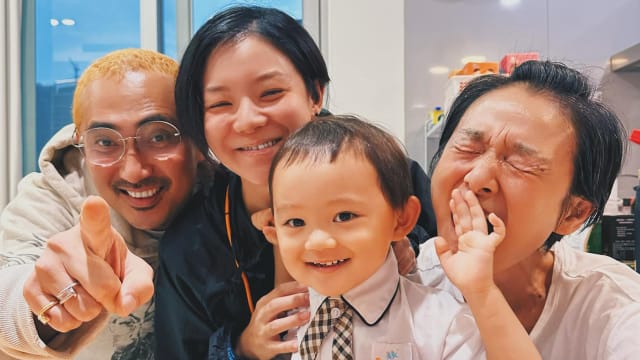 日籍老公来台签字离婚　欧阳靖孩子终于见到爸爸