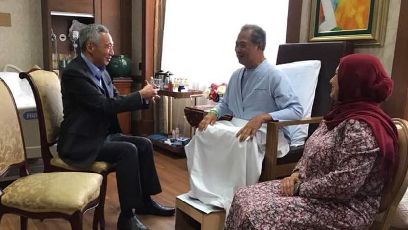 PM Lee ziarah Muhyiddin Yassin di hospital