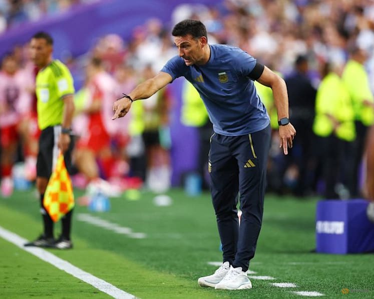 Scaloni says suffering is in Argentina's DNA after extra-time win over Switzerland