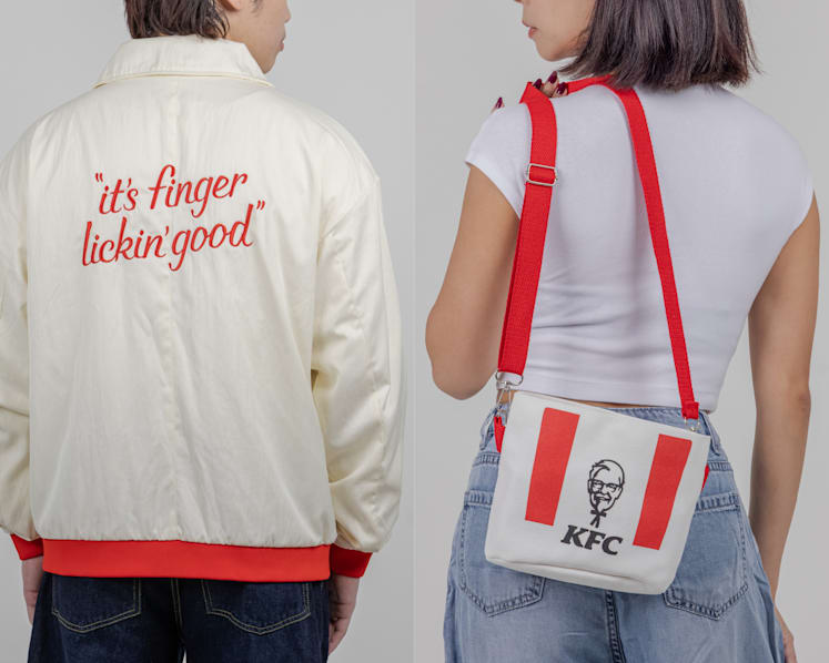 KFC Singapore launches lifestyle merchandise collection with bucket bag, plush toy and jacket