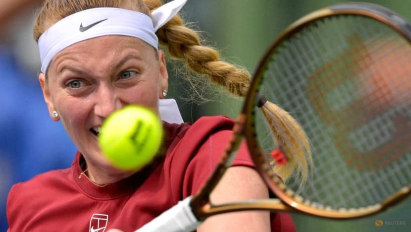 Kvitova gets winning feeling again after maternity comeback