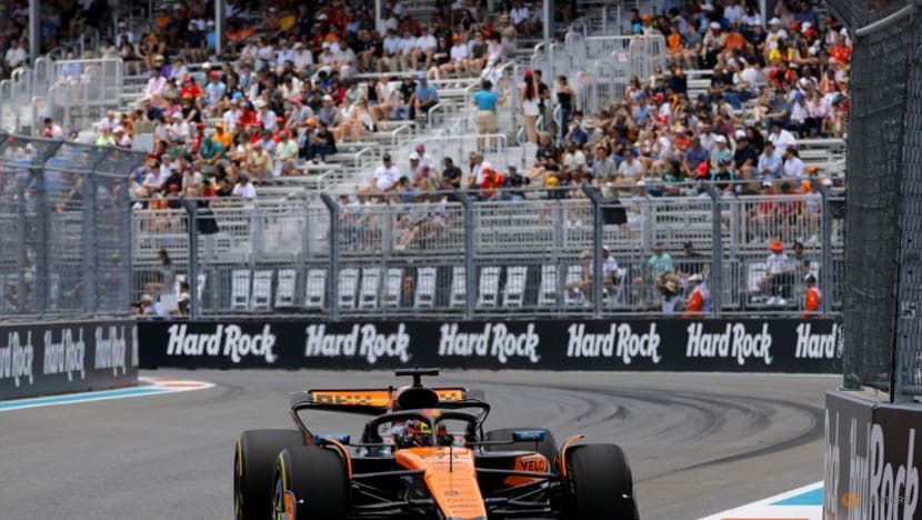 Piastri on top in Miami Grand Prix practice