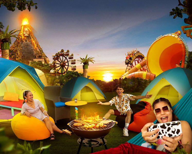 The family getaway with a twist: You won’t need to leave these theme parks after hours