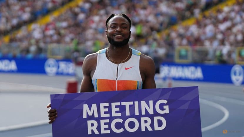 Thompson beats Lyles in Olympic final rematch in Silesia