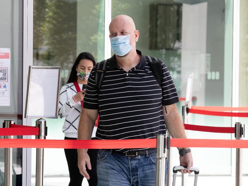 Robert Joel Trussell arriving at the State Courts on June 23, 2021.