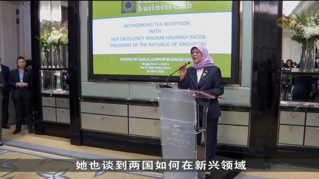 哈莉玛总统访问马国鼓励企业探讨合作机会