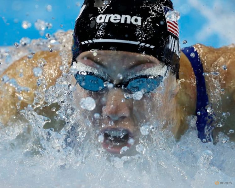 American Walsh improves own 100m butterfly world record for third time in a year