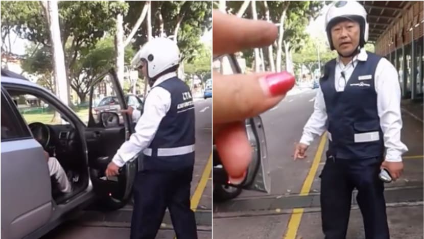 LTA apologises after video shows enforcement officer arguing with motorist
