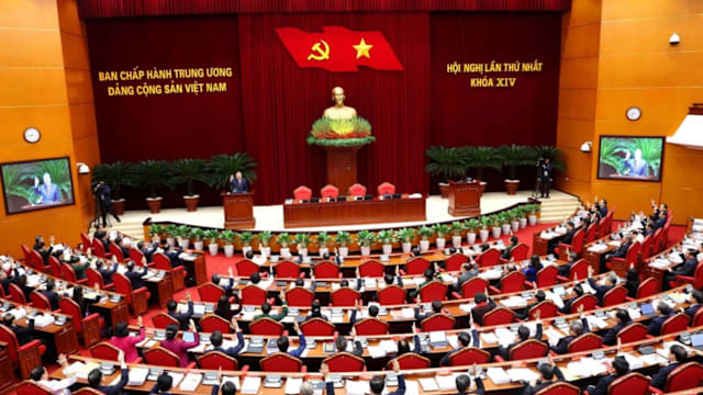 越南共产党领导人苏林再次当选越共中央总书记