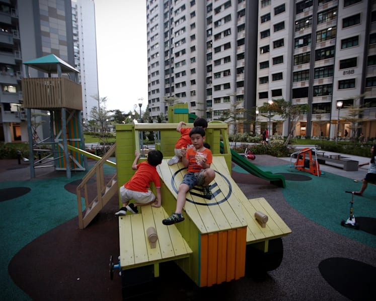 6 playgrounds with special themes built in HDB neighbourhoods, 9 more to come