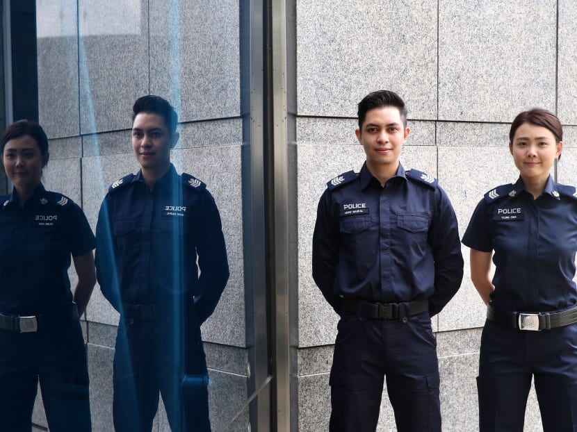 The new Singapore Police Force operational uniforms from April 16, 2018.