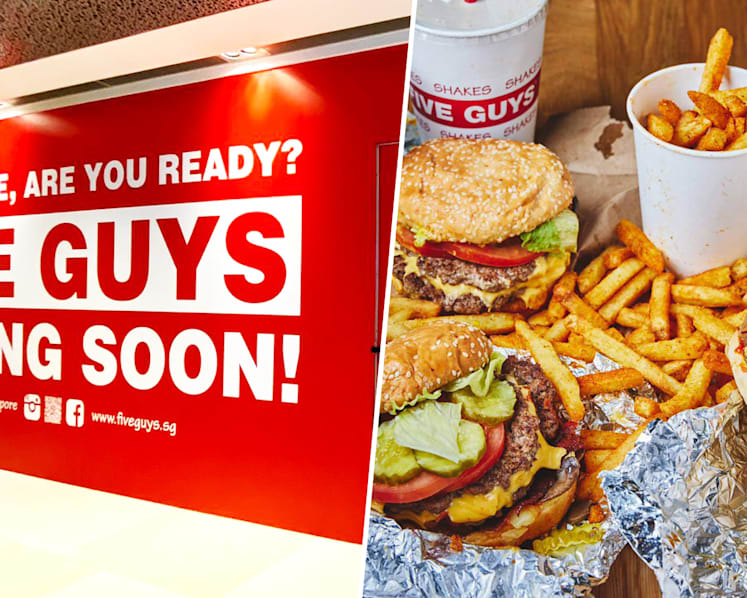 Five Guys Opening Third S’pore Outlet At Ion Orchard