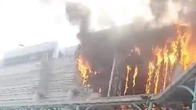 云顶名胜世界：云天大道起火 没波及他处