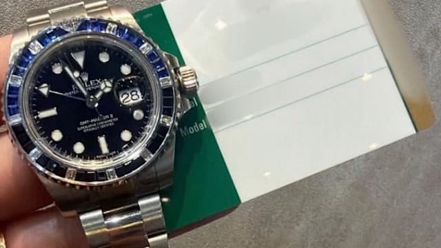 假表换9万元劳力士名表 意大利男子被捕