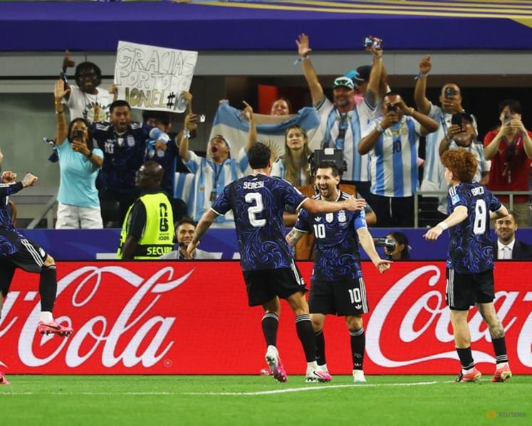Messi becomes first player to score in seven consecutive World Cup matches