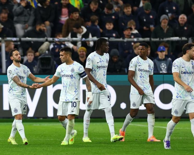 Inter Milan make light work of Union Saint-Gilloise with 4-0 win