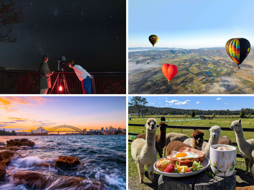 Stargazing tours, farm stays and hot air balloon rides: Uncover the diverse charms of Sydney and New South Wales