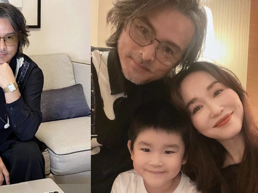Christopher Lee Won His 2nd Golden Bell Award While On A Staycation In MBS With Fann Wong And Their Son
