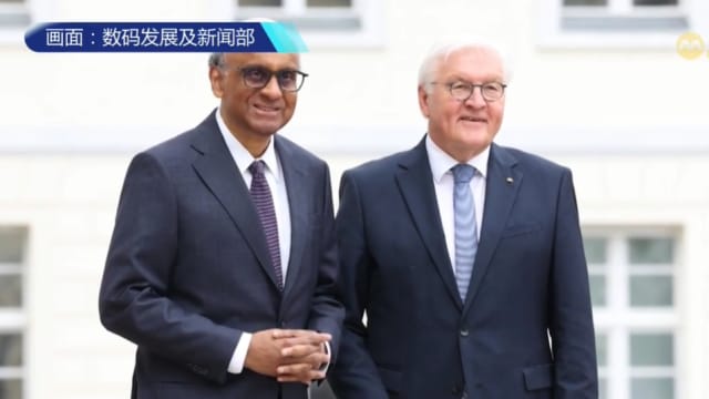 我国和德国建交60周年之 尚达曼总统到访德国进行工作访问