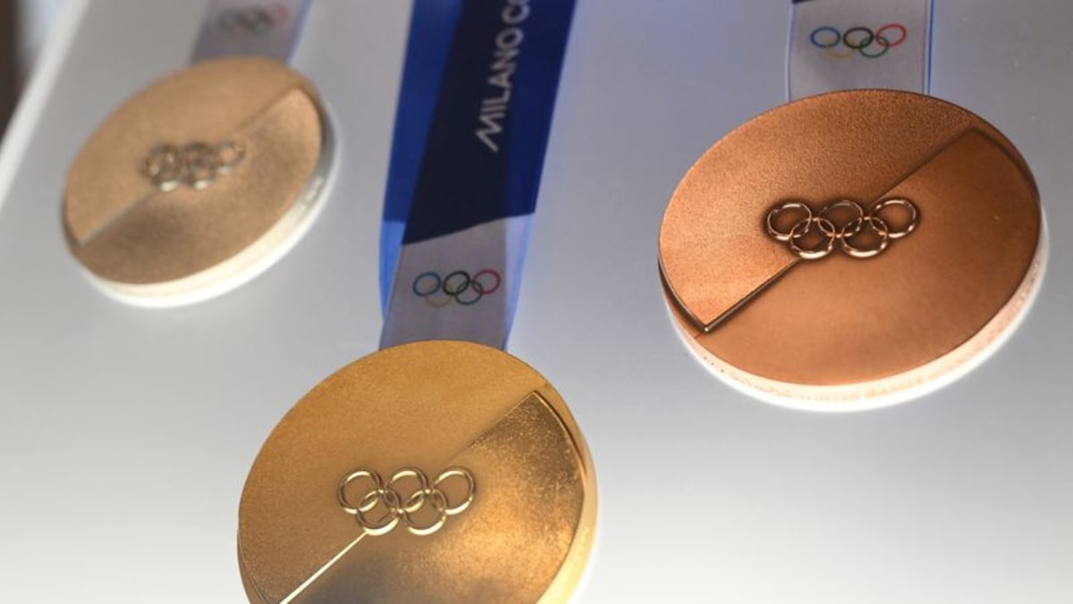 Italy showcases medals for 2026 Winter Games