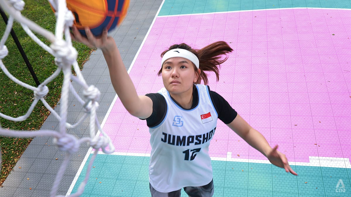 She didn't choose basketball. Now, she's Singapore's first professional 3x3 female player