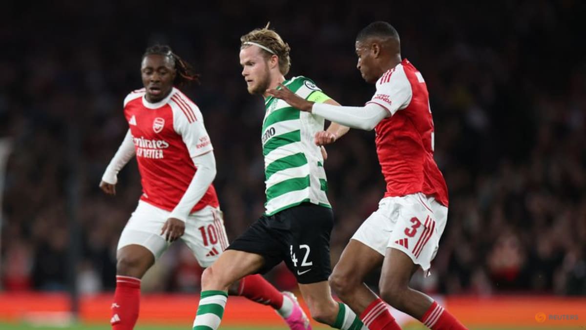 Arsenal scrape past Sporting to reach Champions League semi-finals
