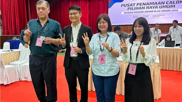 完成提名程序 柔佛再也确定四角战