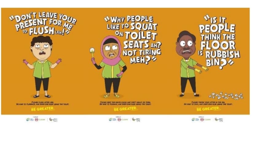 S'pore Kindness Movement rejects racial profiling claim, says poster of Indian cleaner caricature is part of series with several races