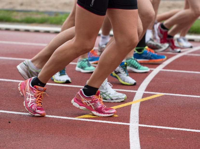 SportSG Dow to turn 300 000 old sports shoes into jogging tracks playgrounds TODAY