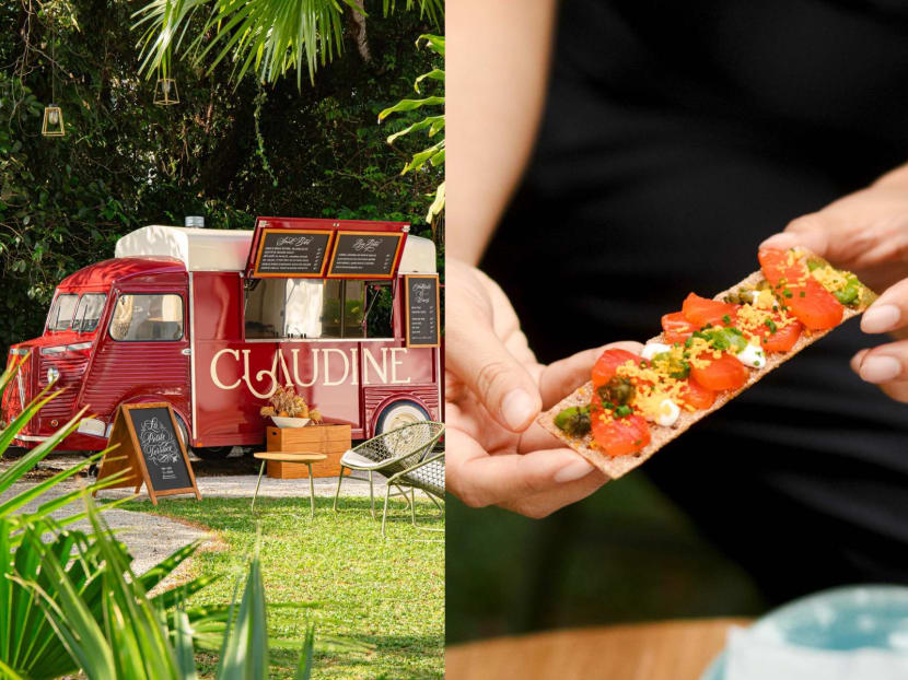 French restaurant Claudine&rsquo;s vintage food truck serves gourmet snacks from S$16