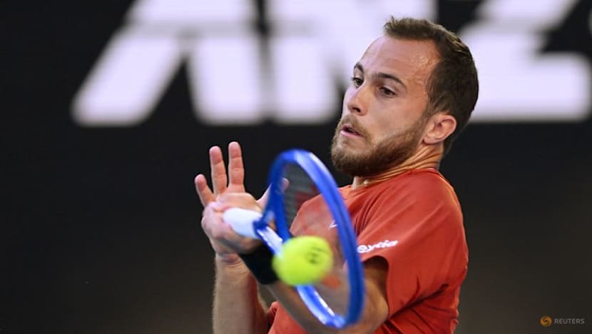 Champion Sinner races into Australian Open second round after Gaston retires