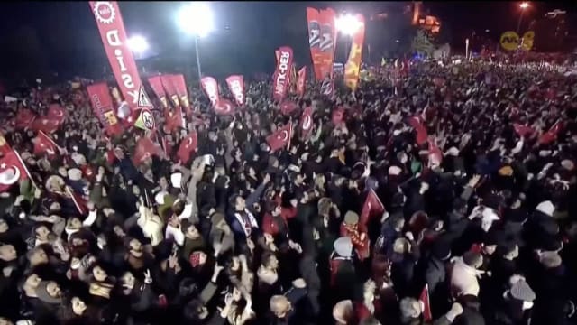 伊斯坦布尔市长被捕 掀土耳其十多年来最大规模抗议
