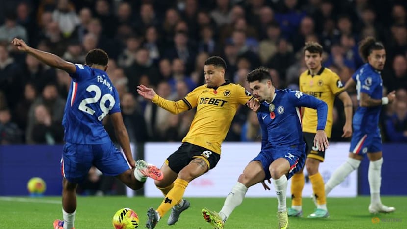 Chelsea thrash Wolves to climb to second in Premier League