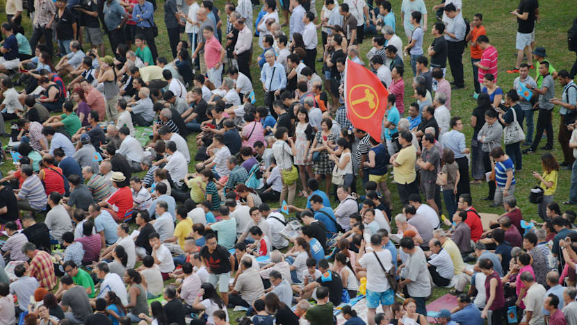 WP holds its second GE2015 rally