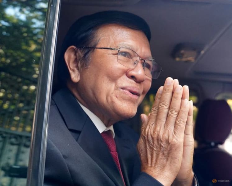 Cambodian king pardons former opposition leader Kem Sokha