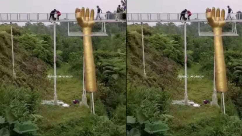 Jambatan kaca di Indonesia pecah, ragut nyawa seorang pelancong