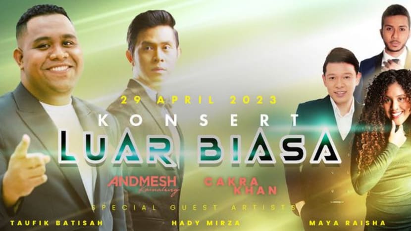 'Konsert Luar Biasa' gabung 5 artis Indonesia, SG