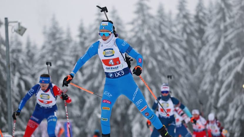 Biathlon-Italian Passler appeals doping suspension to CAS
