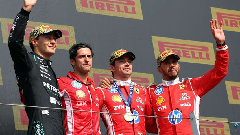 Leclerc wins British GP as F1 leader Antonelli fails to score