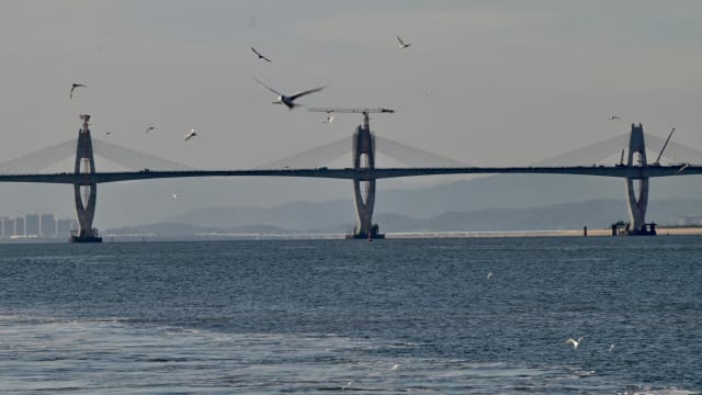 金门大桥将正式通车 是台湾首座跨海大桥